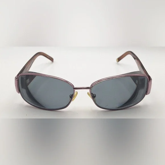 Saks Fifth Avenue S5A42/S Pink Oval Sunglasses Frames Only - Picture 3 of 8